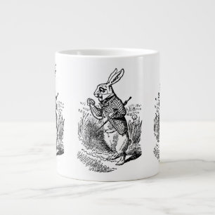 Klassieke Alice in Wonderland de Witte Konijn Horl Jumbo Mok