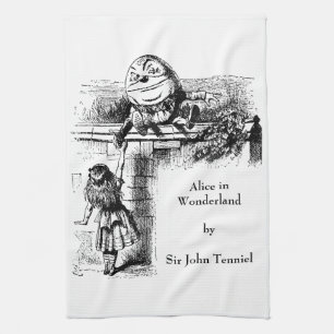 Klassieke Alice in Wonderland, Humpty Dumpty op mu Theedoek