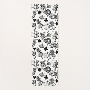 Klassieke Alice in Wonderland-personages Yogamat