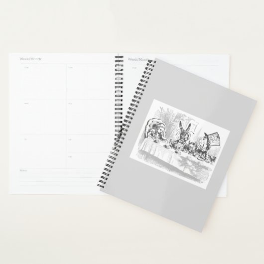 Klassieke Alice in Wonderland Planner (Display)