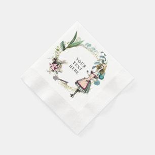 Klassieke Alice in Wonderland  Servet