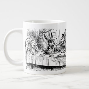 Klassieke Alice in Wonderland, Theesituatie Scene Extra Grote Beker