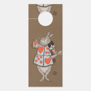 Klassieke Alice in Wonderland Witte Konijn Heraldi