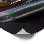 Klassieke Amerikaanse auto in Vinales, Cuba Poster (Hoek)