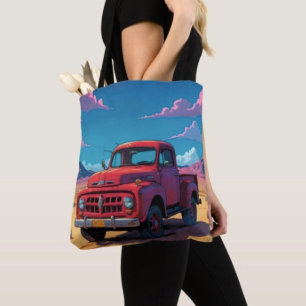 Klassieke Amerikaanse pick-up Draagtas