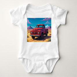 Klassieke Amerikaanse pick-up Romper