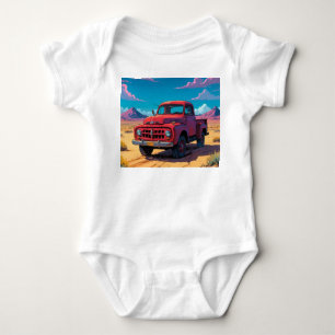 Klassieke Amerikaanse pick-up Romper