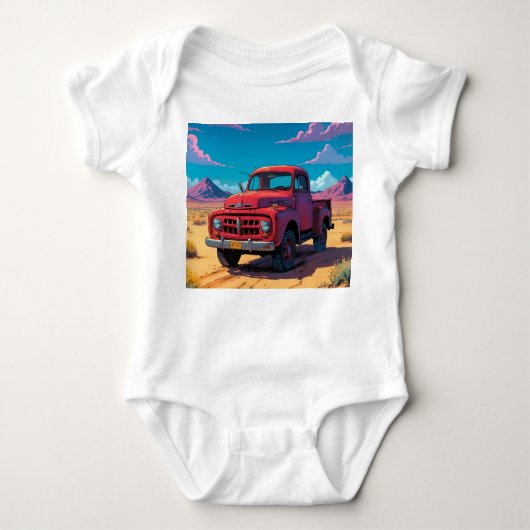 Klassieke Amerikaanse pick-up Romper (Voorkant)