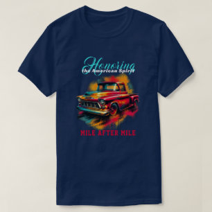 Klassieke Amerikaanse Pick-up Truck T-shirt