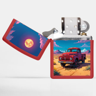 Klassieke Amerikaanse pick-up Zippo aansteker