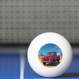 Klassieke Amerikaanse Pickup Ping Pong Bal Pingpongballen