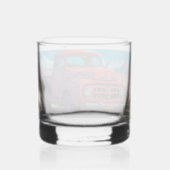 Klassieke Amerikaanse Pickup Whiskey Glas (Achterkant)