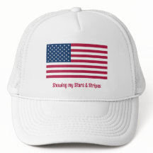Klassieke Amerikaanse Pride met Flag Name Gezegde 