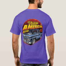 Klassieke Amerikaanse stalen pick-uptruck uit het