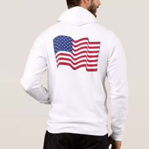 Klassieke Amerikaanse Vlag Jas Hoodie