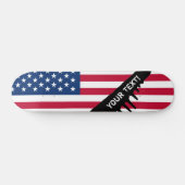 Klassieke Amerikaanse vlag Skateboard (Horizontaal)