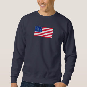 Klassieke Amerikaanse vlag sweatshirt cadeau