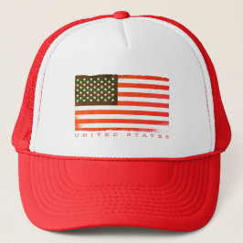 Klassieke Amerikaanse vlag Trucker Pet