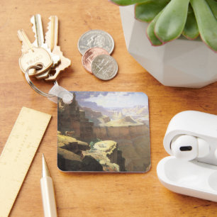 Klassieke Amerikaanse Westerse Kunst, Grand Canyon Sleutelhanger