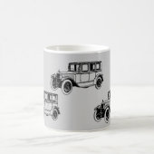 Klassieke Antiek auto Koffiemok (Center)