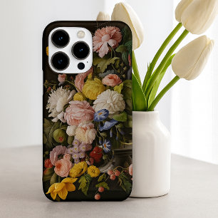 Klassieke antieke bloemstilleven fijnschilderkunst iPhone 16 pro max hoesje