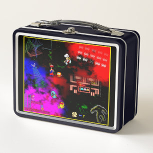 Klassieke arcade metalen doos