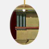  Klassieke architectuur, Temple Entablature Keramisch Ornament (Voorkant)