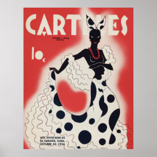 Klassieke Art Deco - Carteles - Danseres Poster