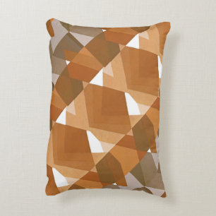 Klassieke Art Deco Pochoir Jazz Beige Geometrische Decoratief Kussen