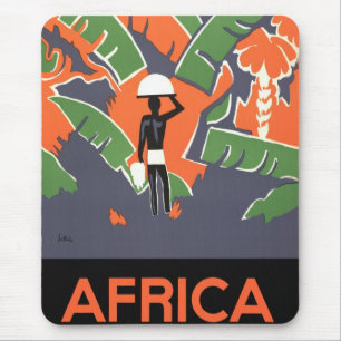 Klassieke Art Deco Reis, Inheemse in Afrikaanse Ju Muismat