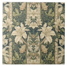 Klassieke Art Nouveau bloemrijke vintage esthetiek