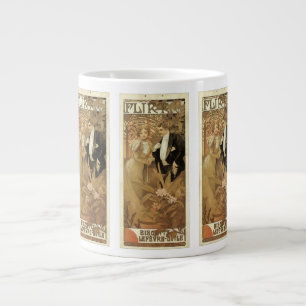 Klassieke Art Nouveau Flirt Biscuits, Alphonse Muc Extra Grote Beker