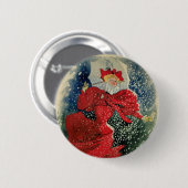 Klassieke Art Nouveau Geraudel-Hoestpastilles Ronde Button 5,7 Cm (Voorkant /achterkant)