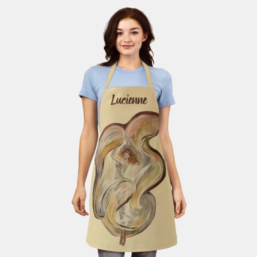 Klassieke Art Nouveau, La Loie Fuller moderne dans Schort (Gedragen)