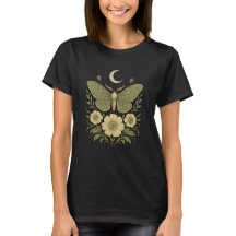 Klassieke Art Nouveau Motief met Mot en Bloemen Il