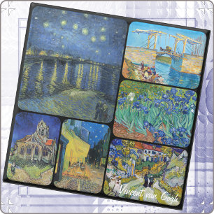 Klassieke Artist Series - Vincent van Gogh #1 - Glazen Onderzetter