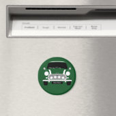 Klassieke Austin Mini Cooper auto Magneet (Insitu (Vaatwasser))