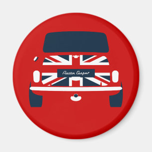 Klassieke Austin Mini Cooper auto Magneet