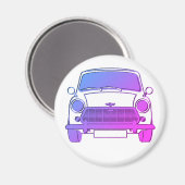 Klassieke Austin Mini Cooper auto Magneet (Voorkant / Achterkant)