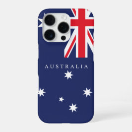 Klassieke Australische vlag iPhone 16 Pro Hoesje