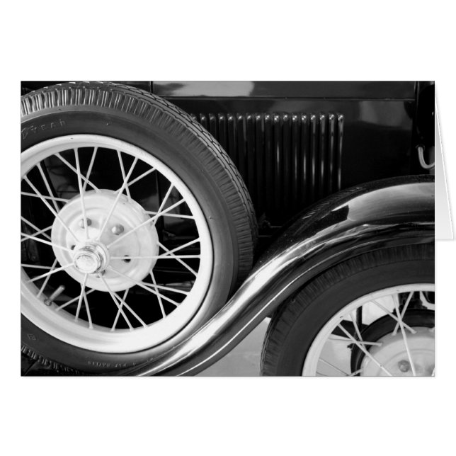 Klassieke auto (Voorkant Horizontaal)