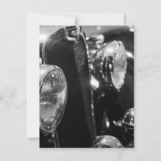 klassieke auto (Achterkant)