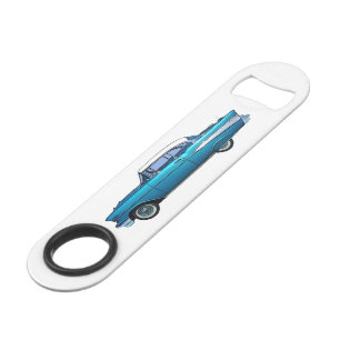 Klassieke auto 1957 Chevy BelAire flesopener Speed Flessenopener