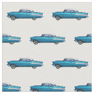 Klassieke auto 1957 Chevy BelAire Stof