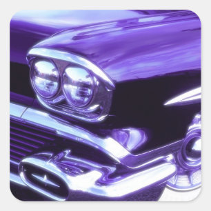 Klassieke auto: 1958 Chevrolet Vierkante Sticker