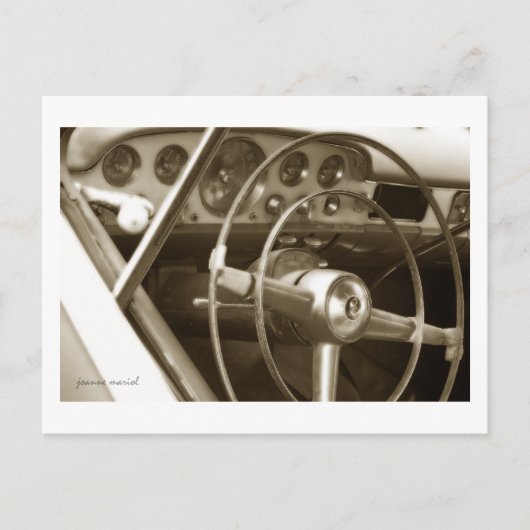 Klassieke auto 19 Briefkaart (Voorkant)