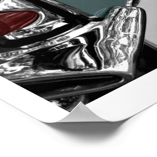 Klassieke auto 4 afdrukken poster (Hoek)