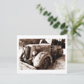 Klassieke auto 6 Briefkaart (Staand voorkant)