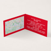 Klassieke auto, automatisch mechanisme en reparati visitekaartjes (Binnen)