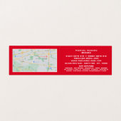 Klassieke auto, automatisch mechanisme en reparati visitekaartjes (Binnenkant ongevouwen)